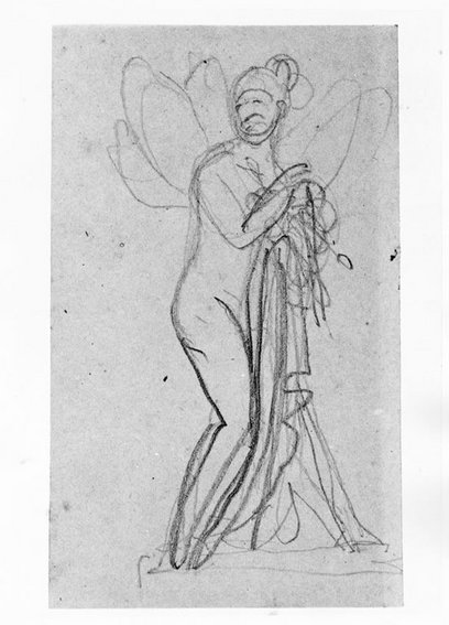 Skitsetegning til Psyche, C 1149